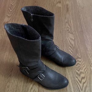 Blowfish mid-calf boot black size 10